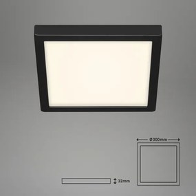 Plafonieră LED FIRE LED/21W/230V 30x30 cm Briloner 3467-415
