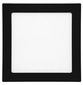 Corp de iluminat LED încastrat Ecolite LED-WSQ-CCT/25W/CR RAFA LED/25W/230V IP44 negru