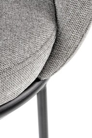 Scaun tapitat K482 gri