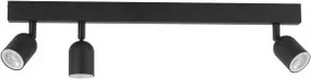 Spot LED TOP 3xGU10/10W/230V negru