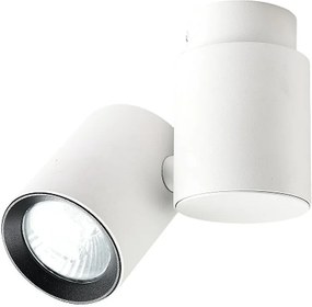 Light Prestige Boston lampă de tavan 1x50 W alb LP-741/1WWH/BK