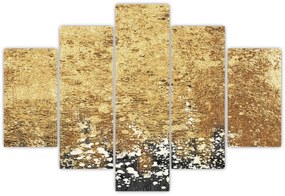 Tablou - Structura de aur N⁰3 (150x105 cm)