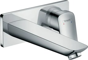 Baterie incastrata, Hansgrohe Logis, pipa 19.5cm, ventil fix, crom, 71220000