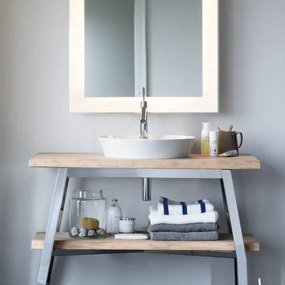 Lavoar baie pe blat, rotund Duravit Cape Cod 48x48 cm