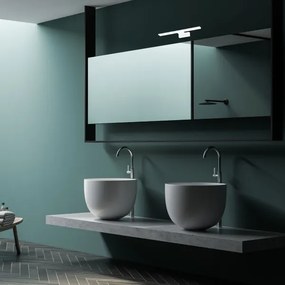 Aplica de perete pentru baie SHINE LED, 7 W, 230 V, 30 cm, IP44, alb