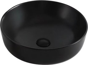 Lavoar pe blat Fluminia Amereta negru 42 cm