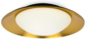 Plafoniera LED moderna SIDE 450 17W negru/cupru