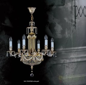 Candelabru Cristal Bohemia Exclusive 6 brate, diam.63cm FOUNTAIN CE