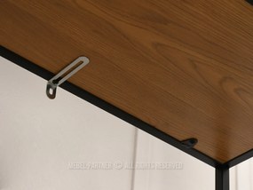 Raft Soren Reg (stejar + negru). 1111379
