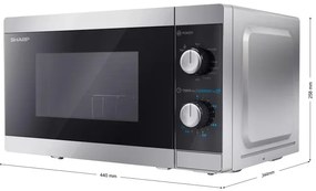 Cuptor cu microunde Sharp YC-MG01ES