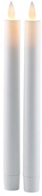 Lumânări LED 2 buc. cu baterii (înălțime 25 cm) Sara Crown – Sirius