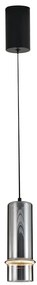 Pendul LED, SMOKE GLASS-BLACK, ZB-2533