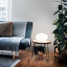 Lampă LED de masă Ideal Lux CANDY 1xG9/3W/230V d. 25 cm alb