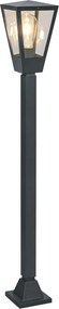 Brilliant - Lampă de exterior WESTDLIFF 1xE27/20W/230V 98,4 cm IP44 antracit
