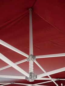 Cort de petrecere 8 × 4 m Profi Hexa, Albastru