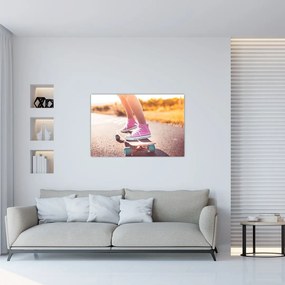 Tablou cu scateboard (90x60 cm)