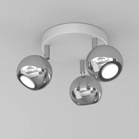 Spot COMET 3xGU10/8W/230V alb/crom lucios