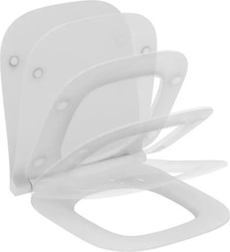 Capac WC Ideal Standard i.life S slim softclose alb lucios