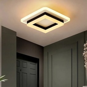 Lustra LED Plafoniera ESN6081f-BK, 64 W
