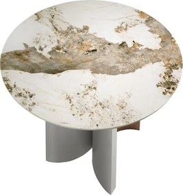 Masa dining deosebita design LUX Walnut-Marble 150cm