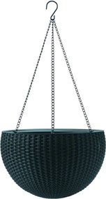 Ghiveci din plastic suspendat și de perete ø 35 cm Hangingsphere – Keter
