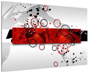 Tablou cu abstracție (90x60 cm)