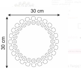 Oglinzi decorative acrilice pentru perete 30 cm