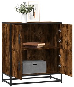 vidaXL Bufetă Stejar afumat 68x35x76 cm Lemn prelucrat