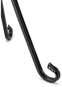 Suport de flori 74x34 cm negru