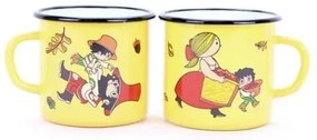 Belis Cană smălțuită Večerníček, 8 cm, 0,35 l