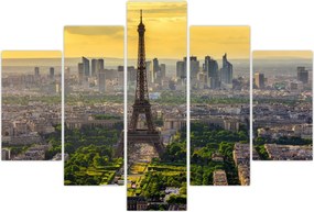 Tablou - Panorama Parisului (150x105 cm)