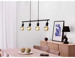 Cottex T1924SV - Lustră suspendată pe cablu ARC, 4xE27/60W/230V