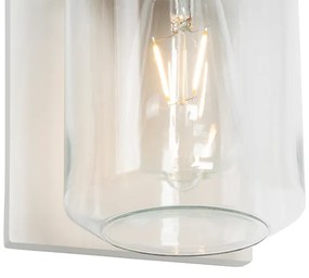 Aplică modernă albă IP54 - Marshall