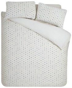 Lenjerie de pat crem din micropluș/cocolino pentru pat dublu 200x200 cm Cosy Spot – Catherine Lansfield