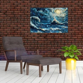 Tablou - Pictura cerului și a mării (90x60 cm)