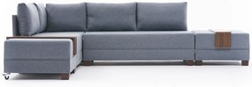 Canapea extensibilă Flaj (Albastru) (S). 1067548