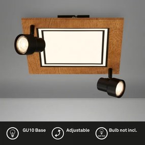 Plafonieră LED Brilo LED/12W/230V + 2xGU10/9W 3000K