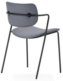 Scaune de dining gri-închis 2 buc. Maika – Marckeric