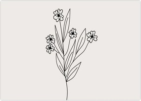 Tablou - Floare de pajiște N⁰1 (70x50 cm)