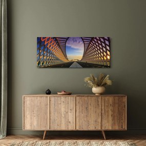Tablou - Pod cu arhitectură modernă (120x50 cm)