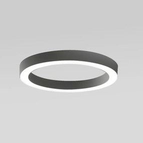 Plafoniera LED design circular FLOR 80cm alb, negru sau auriu