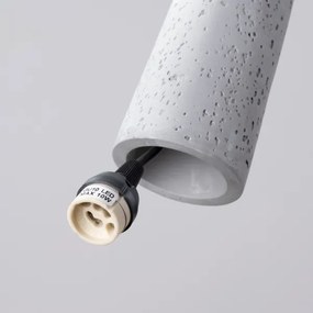 Lustră pe cablu Sollux SL.1347 ELECTRA 1xGU10/10W/230V beton/gri