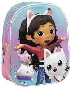Gabby&#039;s Dollhouse Fun Rucsac 3D, geantă 31 cm