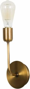 Aplica DARTINI MR - 1007, auriu, metal/sticla, 6x12x27 cm