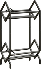 HOMCOM Organizator CD-uri pentru 50 CD-uri, Organizator Viniluri 2 Niveluri din Metal pentru DVD-uri, Cărți, Albume, Negru | Aosom Romania