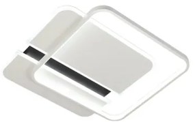 Plafonieră LED dimabilă LED/95W/230V 3000-6500K alb/negru + telecomandă