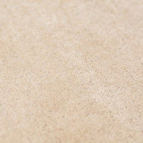 Covor în culoare naturală țesut manual rotund din lână ø 180 cm Leo Scallop – Flair Rugs