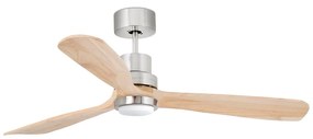 Lustra cu Ventilator si telecomanda LANTAU L LED DC nickel/pin