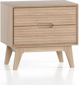 Noptieră lemn masiv Brooklyn 55 х 38 х 51 cm