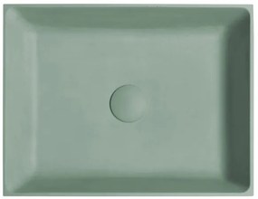Sapho - Lavoar pentru blat FORMIGO 47,5x36,5 cm beton/verde